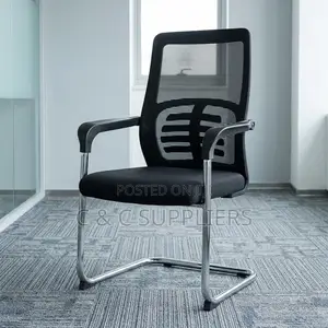 Office Mesh Visitor's Chair.