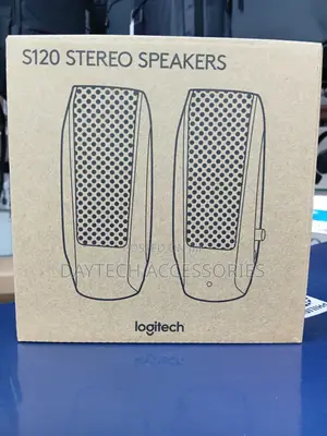 Logitech S120 2.0 Stereo Speakers, Black
