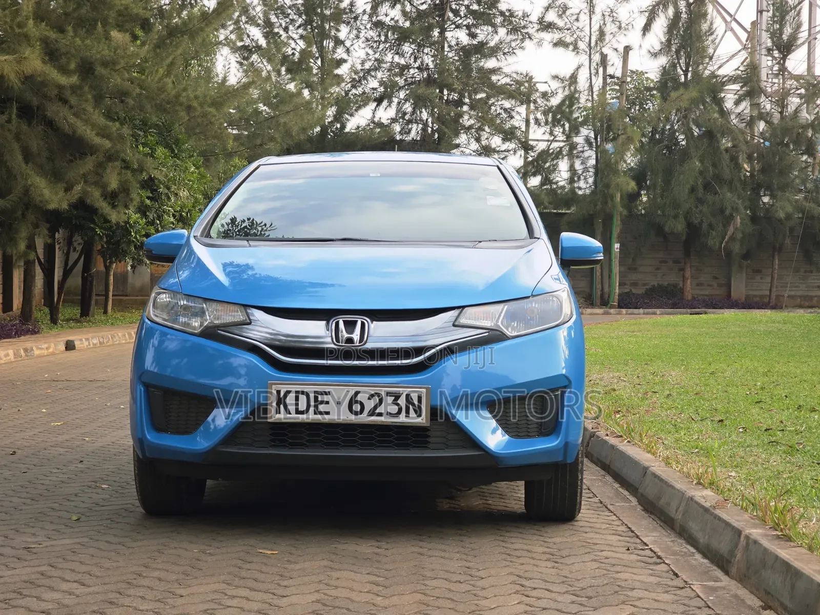 Honda Fit 2015 Blue