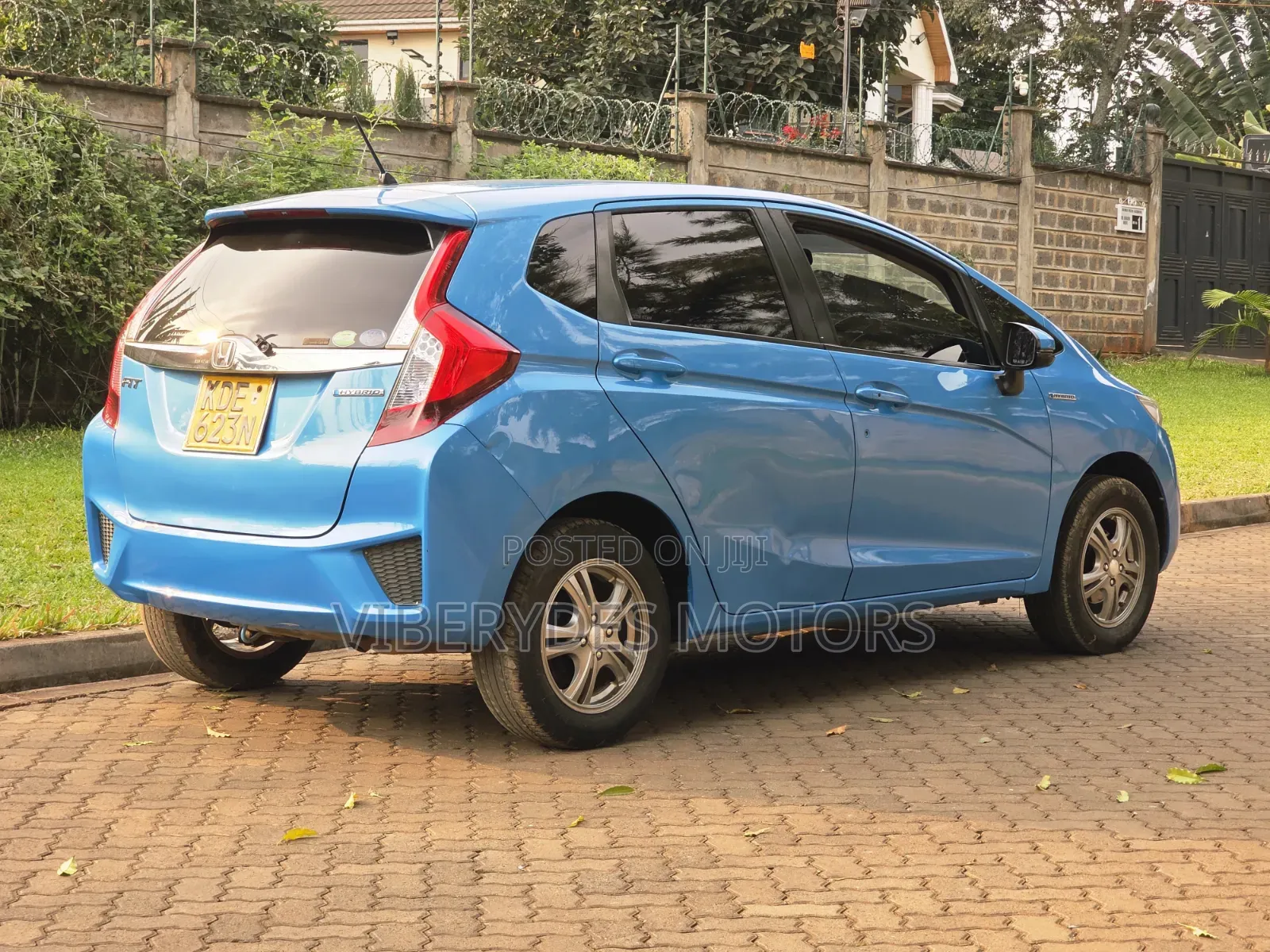 Honda Fit 2015 Blue