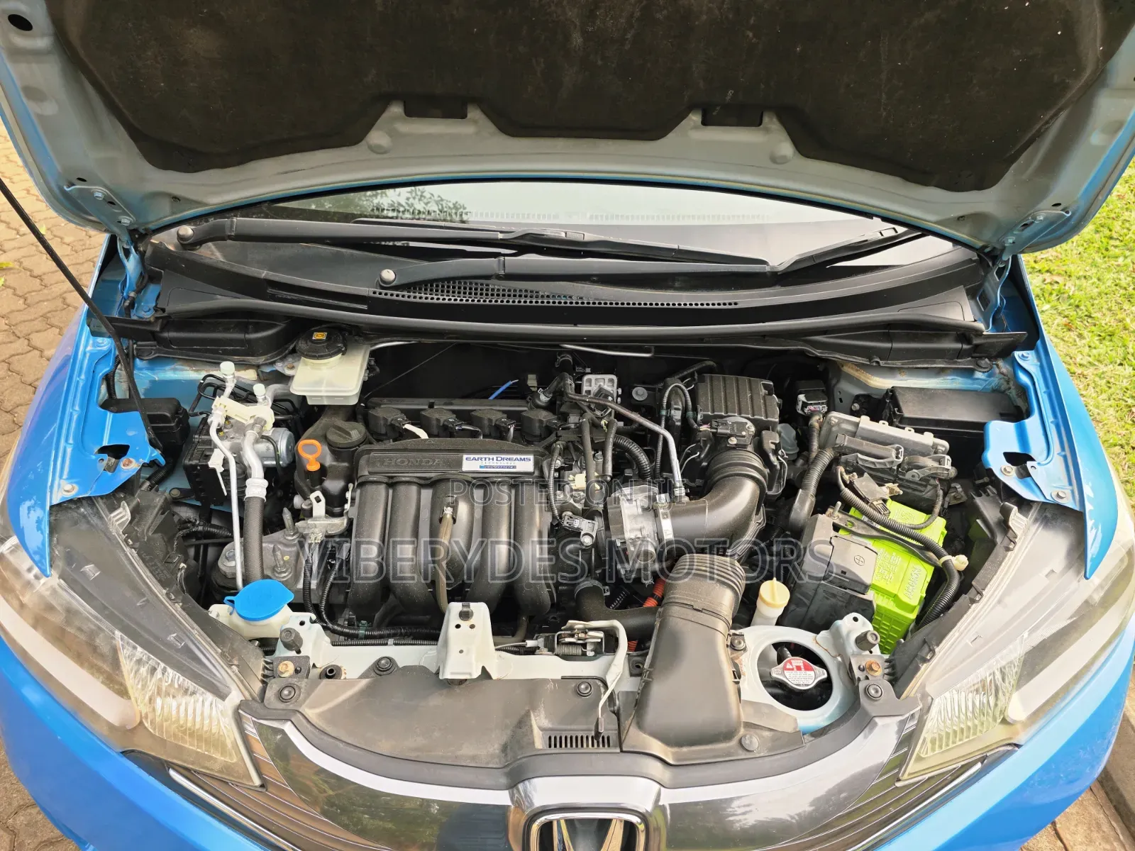 Honda Fit 2015 Blue