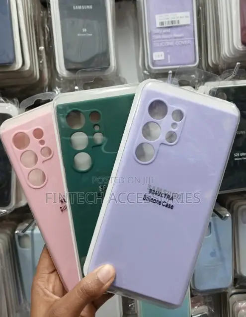 Samsung Galaxy S24 Ultra Premium Silicone Protective Case Cover