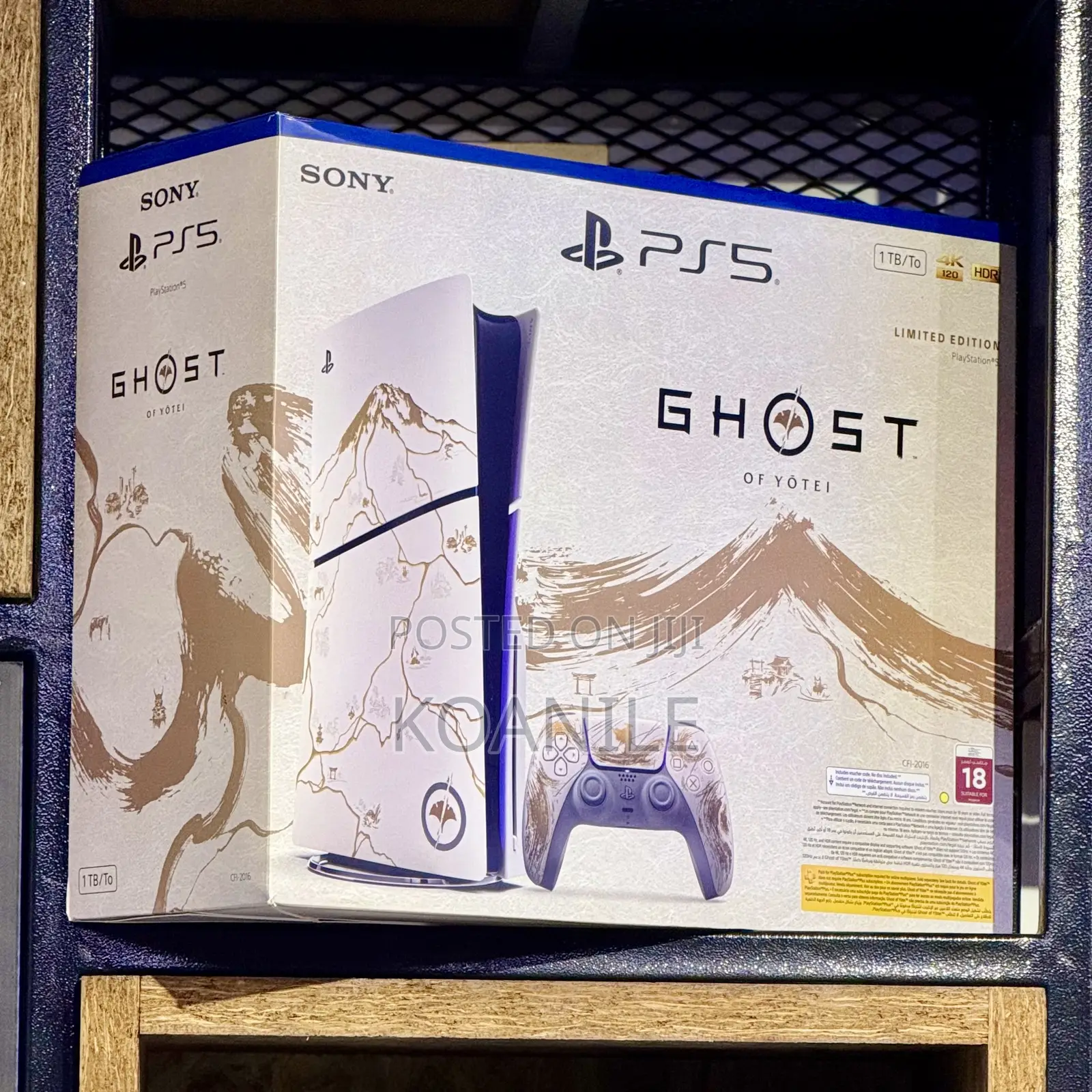 Ps5 Console Ghost of Yotei Gold Limited Edition (Without Game)