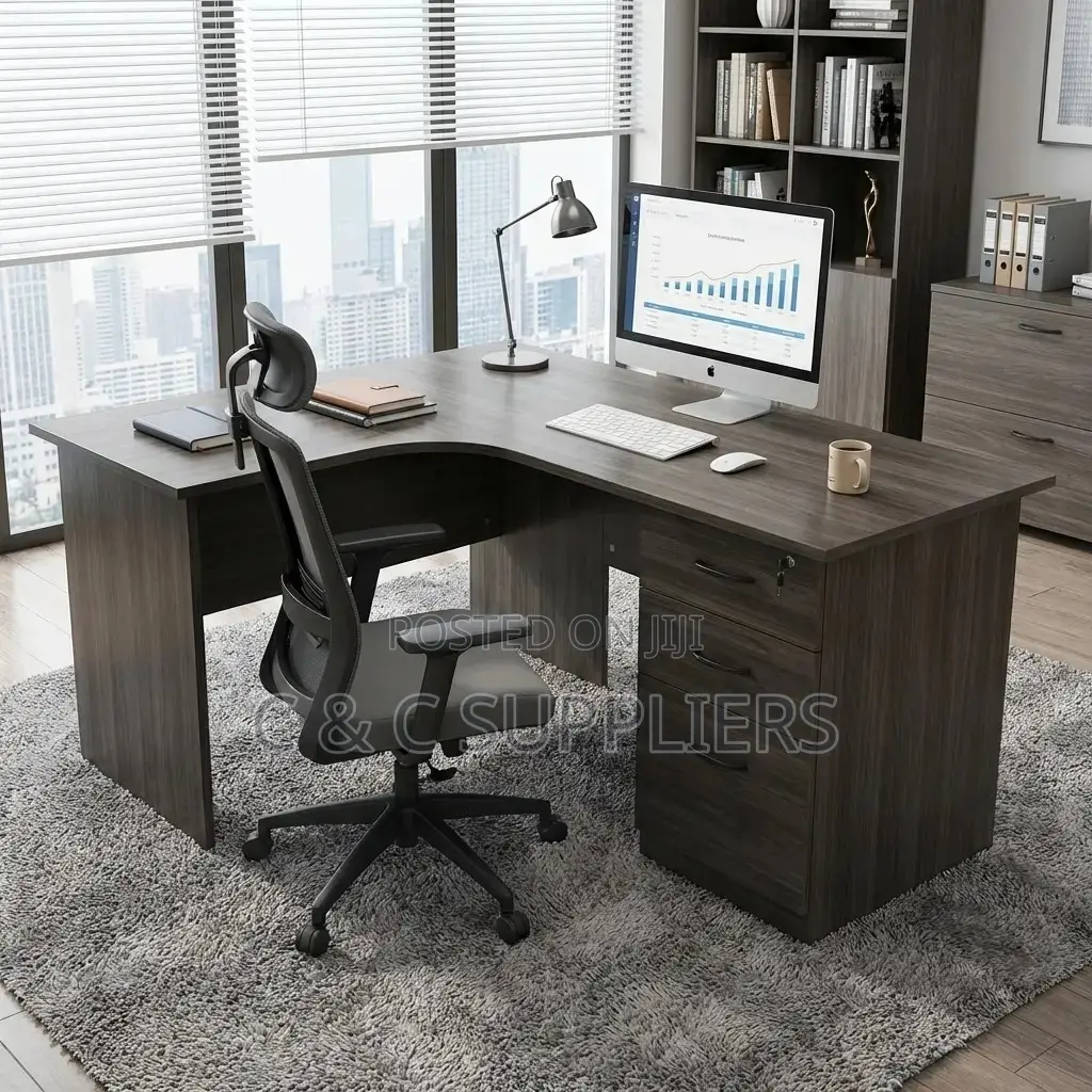 Office Curved Computer Desk-1.4m