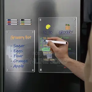 Magnetic Daily Weekly and Monthly Fridge Planner Set With Markers