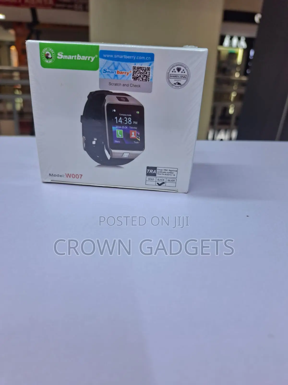 W007 Smart Watch 1.54 Inch Touchscreen Fitness Tracker