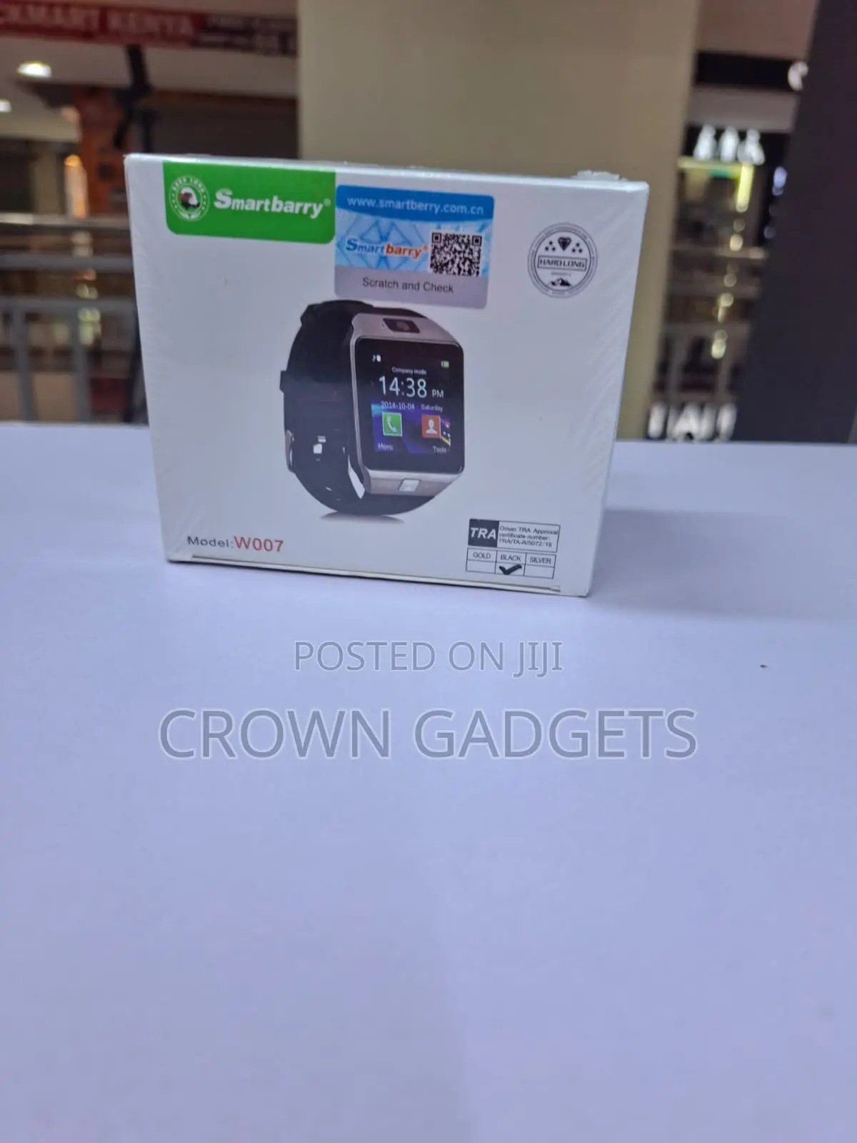 W007 Smart Watch 1.54 Inch Touchscreen Fitness Tracker