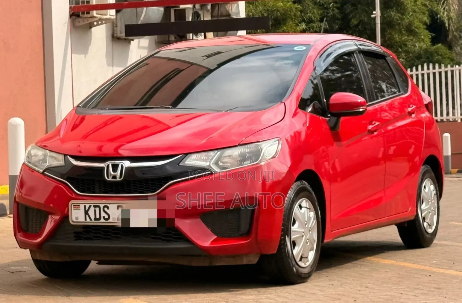 Honda Fit 2017 Red