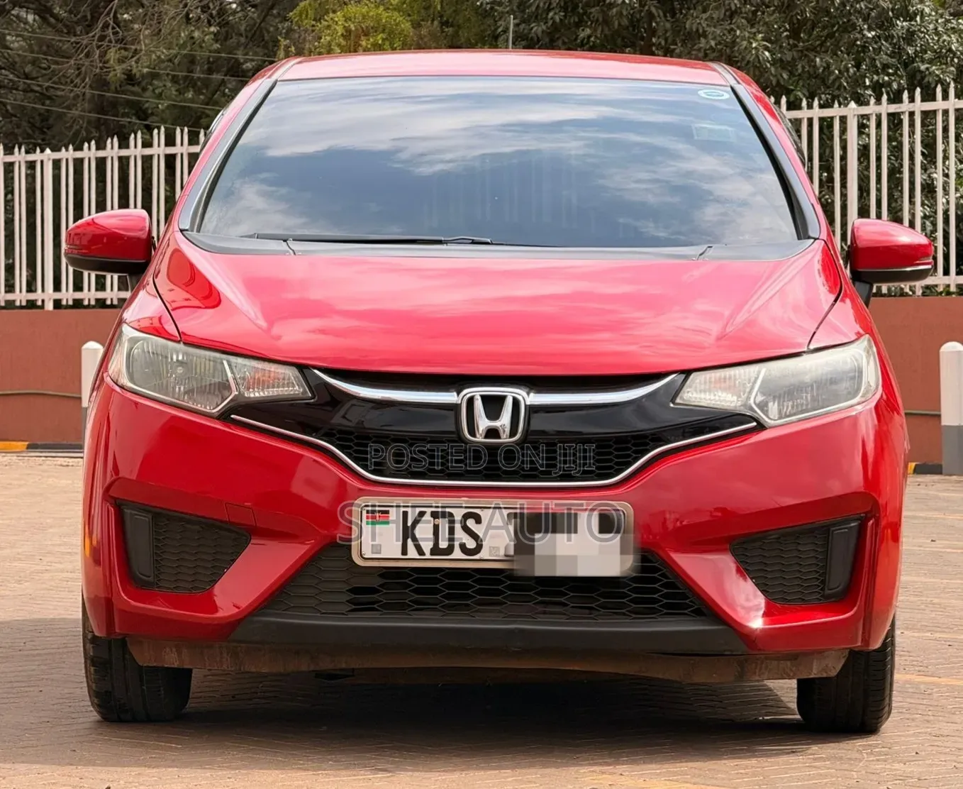 Honda Fit 2017 Red