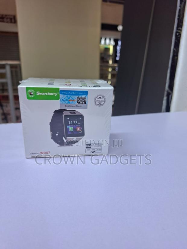 Smartberry W007 Smartwatch With Camera and Step Counter