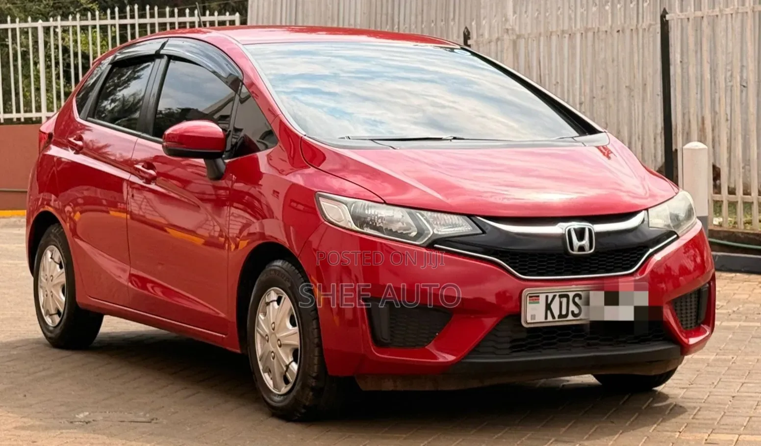 Honda Fit 2017 Red