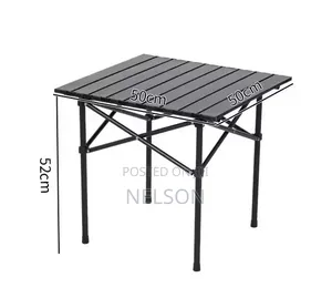 Folder Metallic Picnic Camping Table
