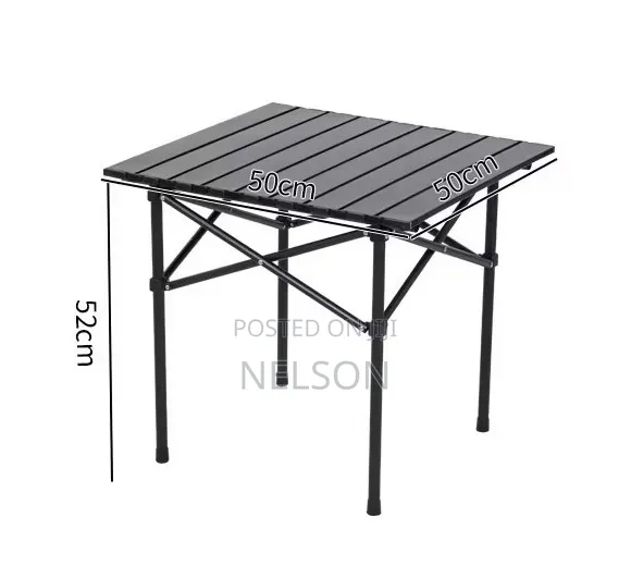 Folder Metallic Picnic Camping Table