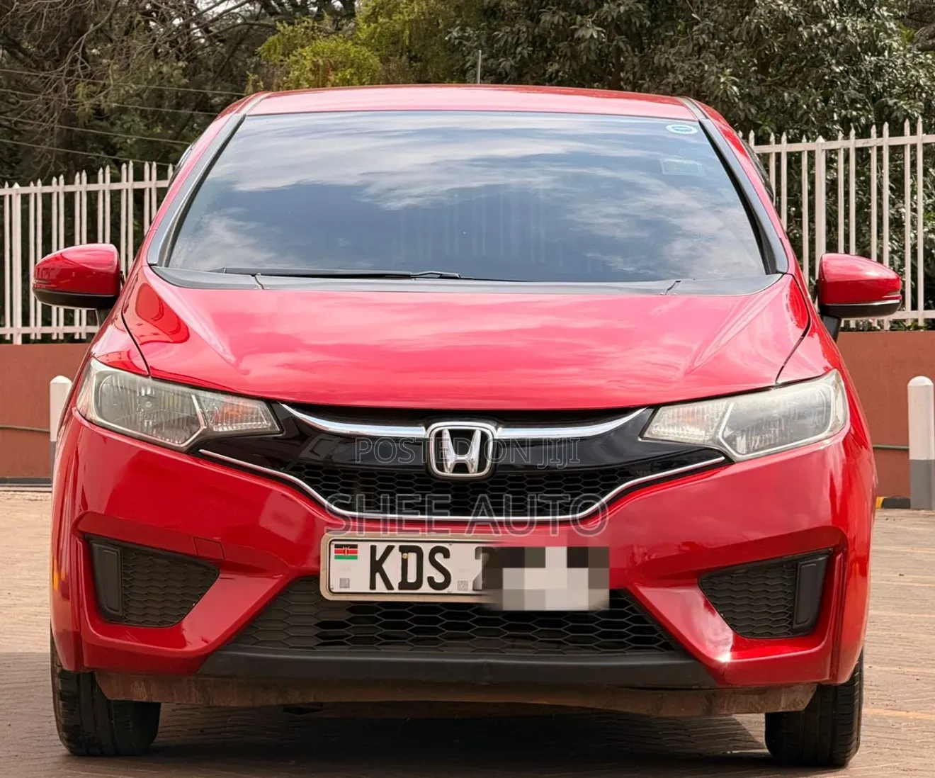 Honda Fit 2017 Red