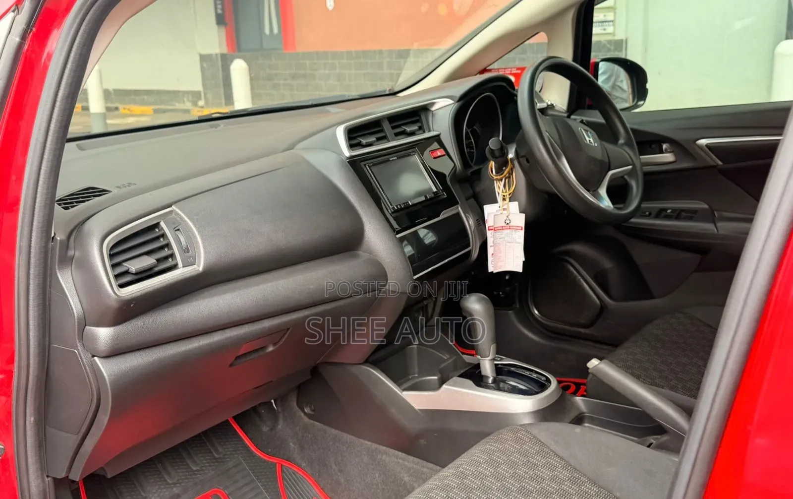 Honda Fit 2017 Red