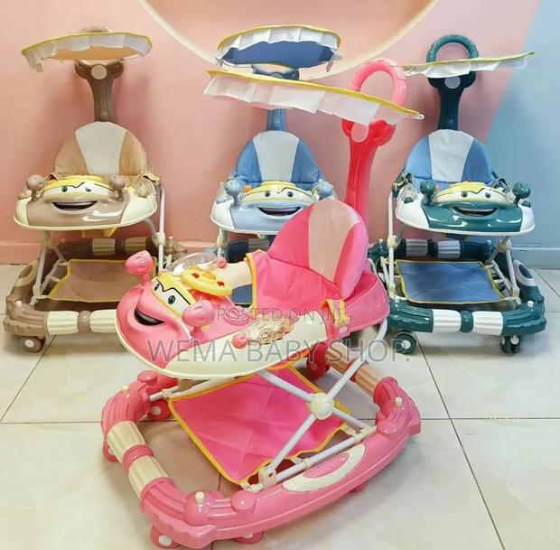 3-in-1 Baby Walker and Rocker