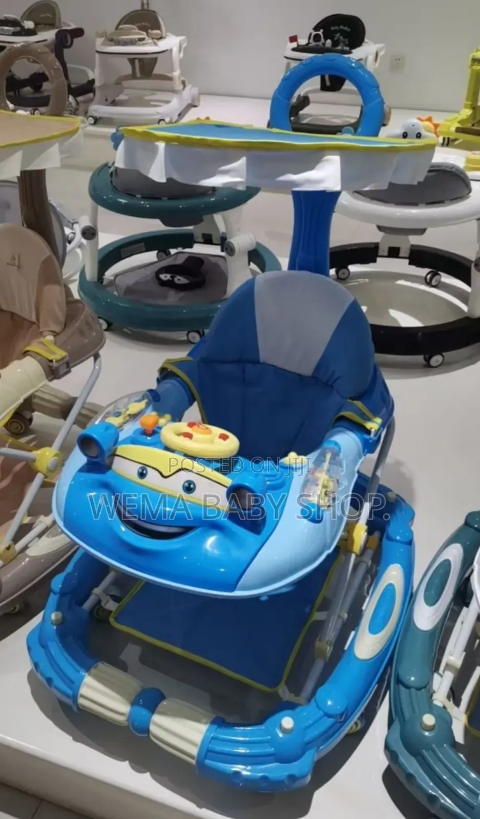 3-in-1 Baby Walker and Rocker