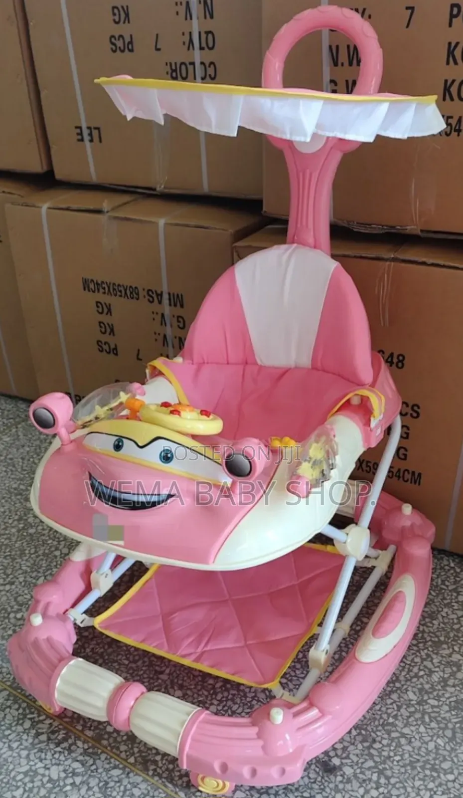 3-in-1 Baby Walker and Rocker