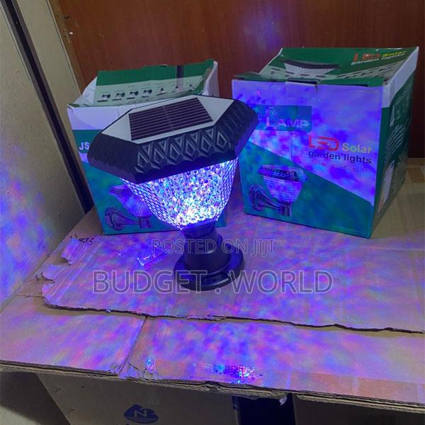 Waterproof Solar Gate Post Light – Rgb, Warm White Cool White