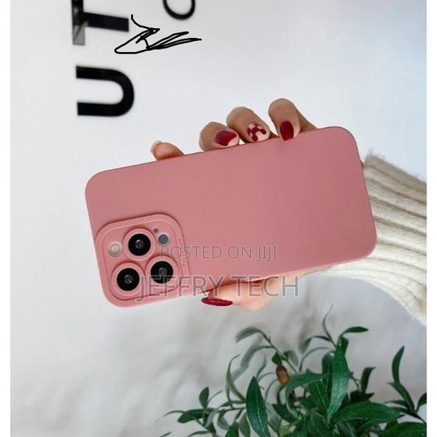 Silicone Shock Proof Back Case Cover for iPhone 16 Pro Soft Back Case - thumbnail 2