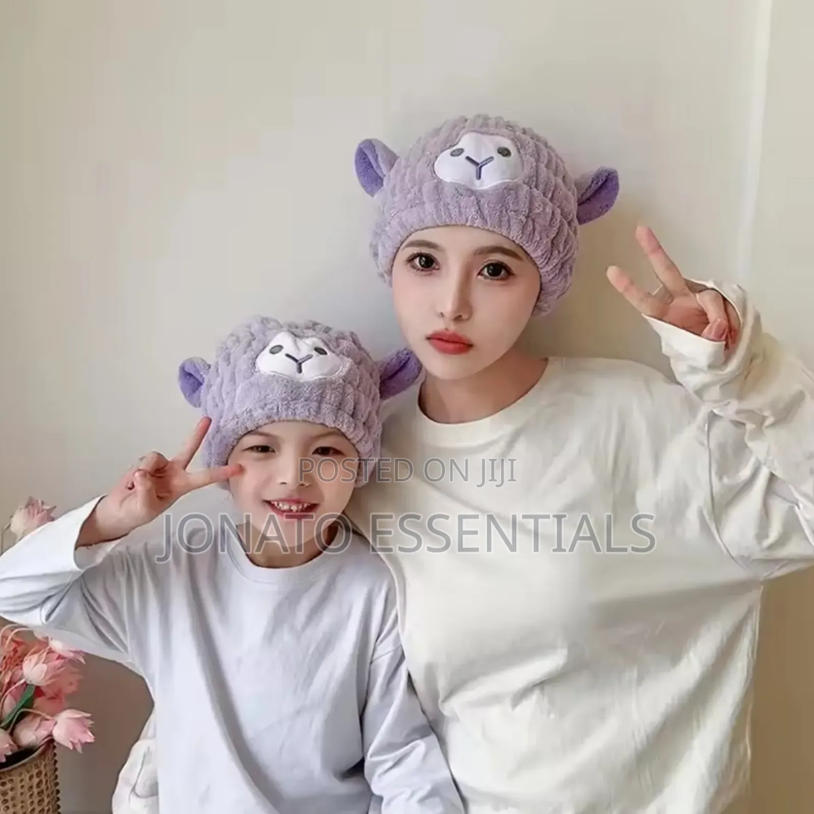 Microfiber Hair Drying Towel Wrap Cap for Women Kids