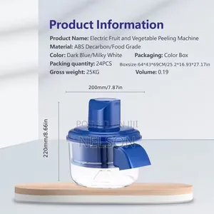 Wireless Rechargeable Fruit and Vegetable Peeler
