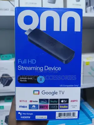 Onn Google Tv Stick FHD Streaming – Black