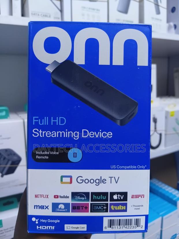 Onn Google Tv Stick FHD Streaming – Black - thumbnail 3