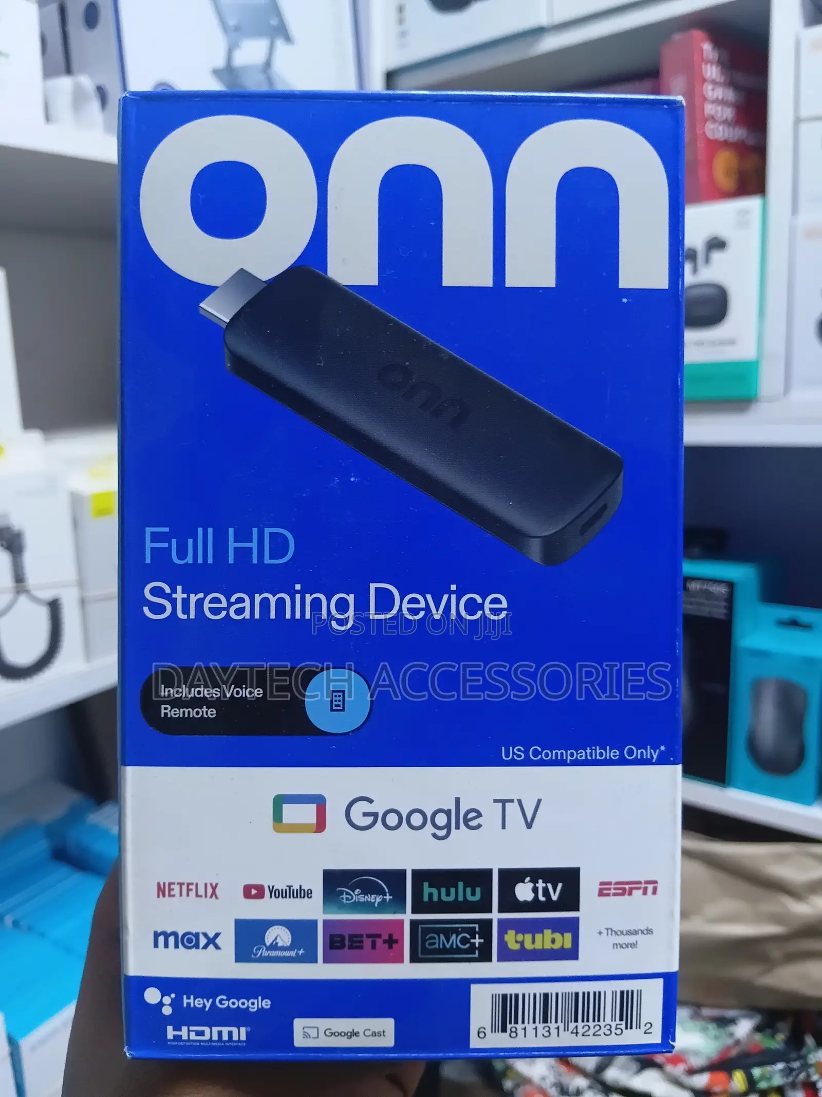 Onn Full Hd Tv Stick With Google Tv
