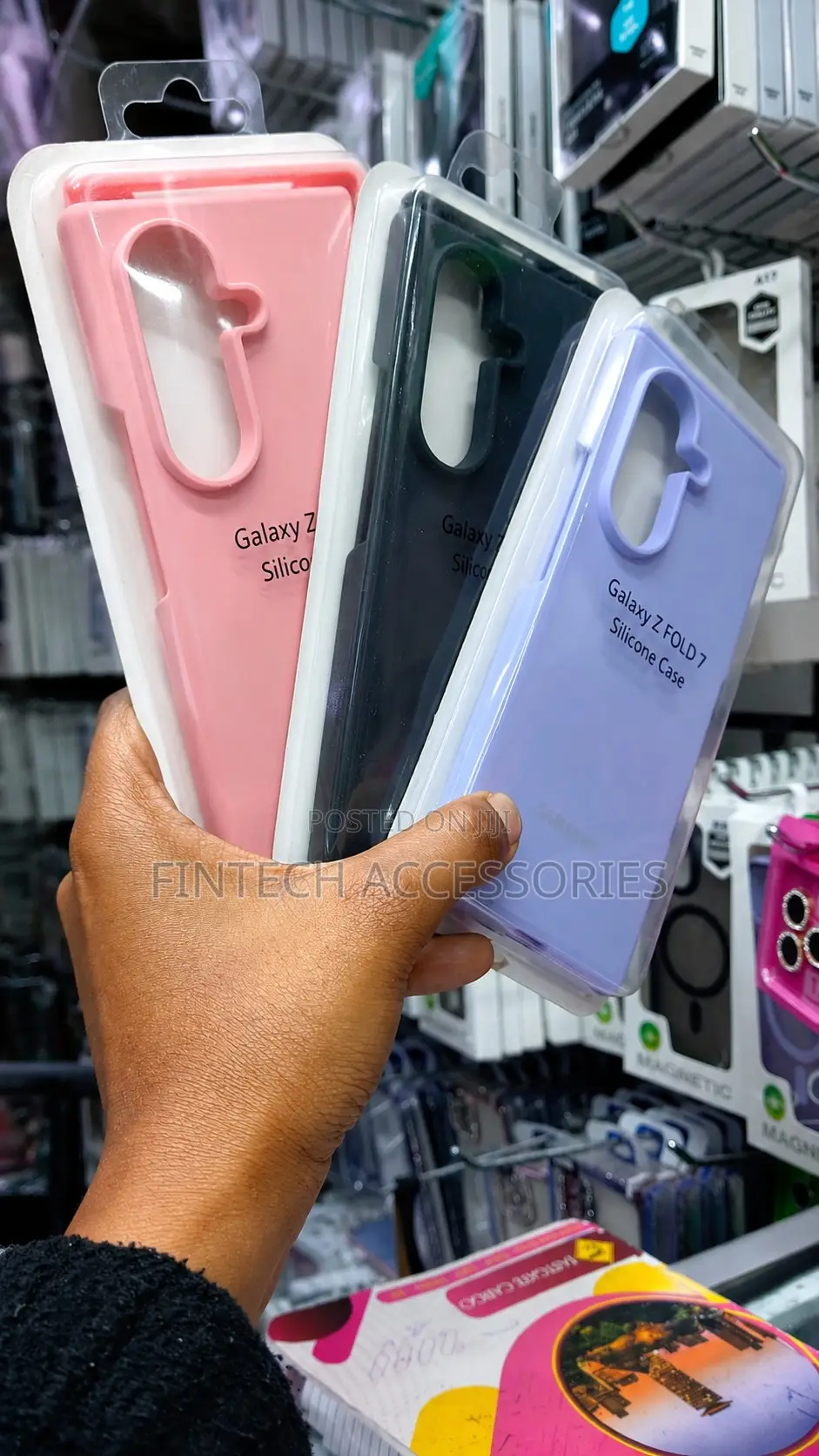 Samsung Galaxy Z Fold 3 Premium Silicone Protective Case Cover