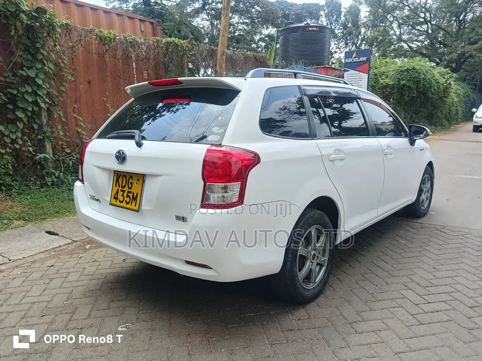 Toyota Corolla Fielder 2014 White