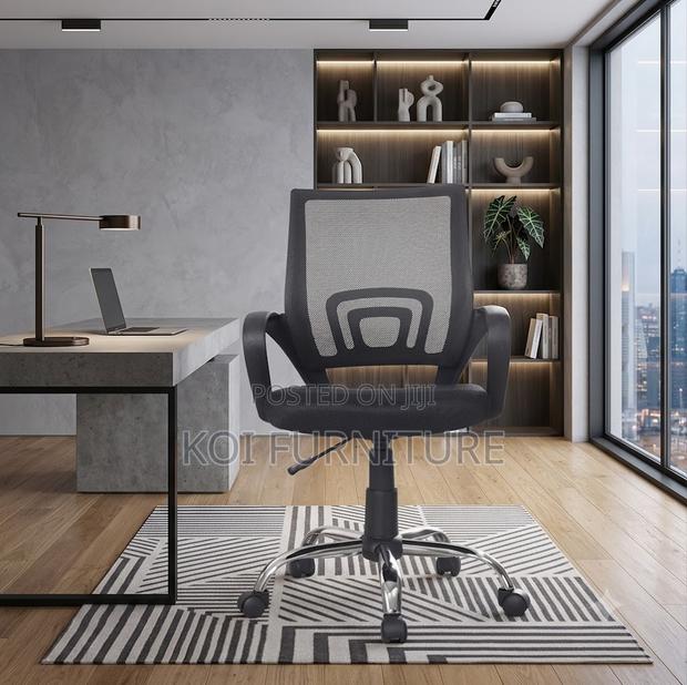 Office Chairs; Cators Mid Back Mesh Office Chairs - thumbnail 2