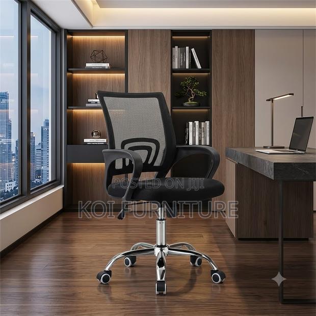 Office Chairs; Cators Mid Back Mesh Office Chairs - thumbnail 3