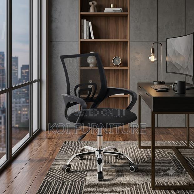 Office Chairs; Cators Mid Back Mesh Office Chairs - thumbnail 4