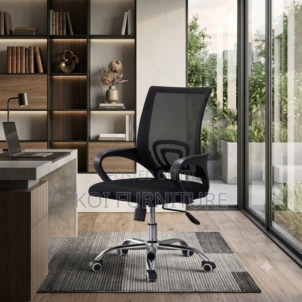Office Chairs; Cators Mid Back Mesh Office Chairs - thumbnail 5
