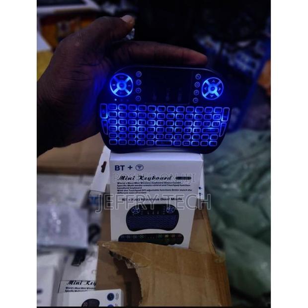 Wireless Mini Keyboard With Backlit, Remote Control and Touchpad - thumbnail 2