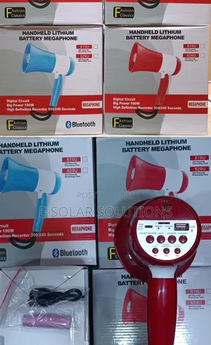 Megaphone With Bluetooth