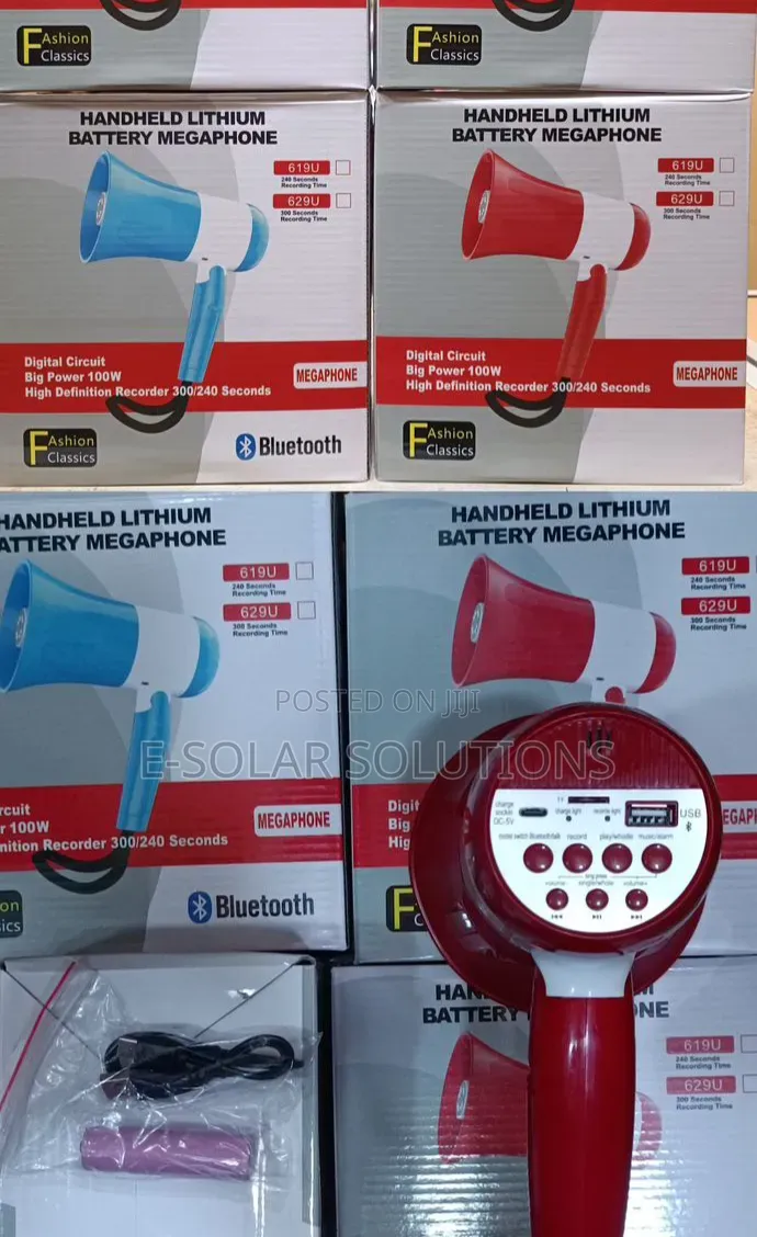 Megaphone With Bluetooth