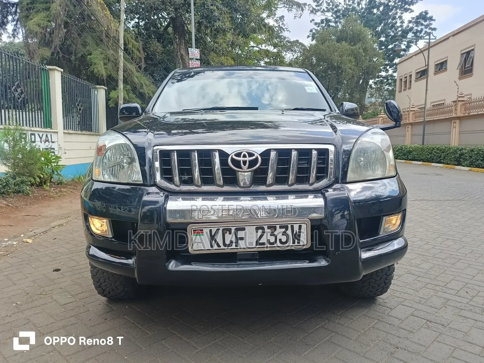 Toyota Land Cruiser Prado 2008 Black