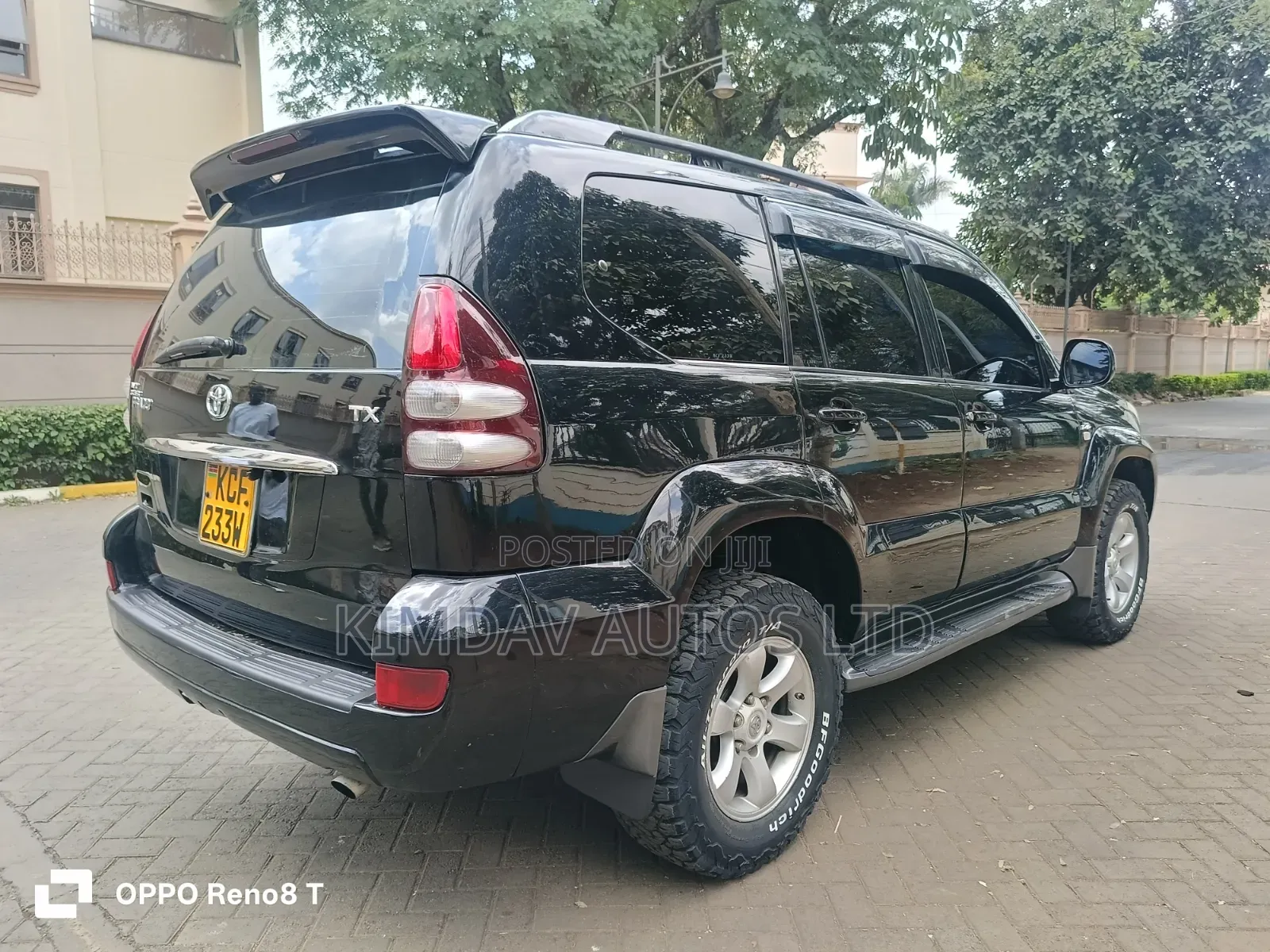 Toyota Land Cruiser Prado 2008 Black