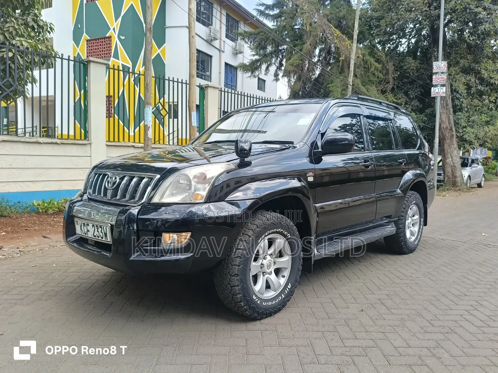 Toyota Land Cruiser Prado 2008 Black