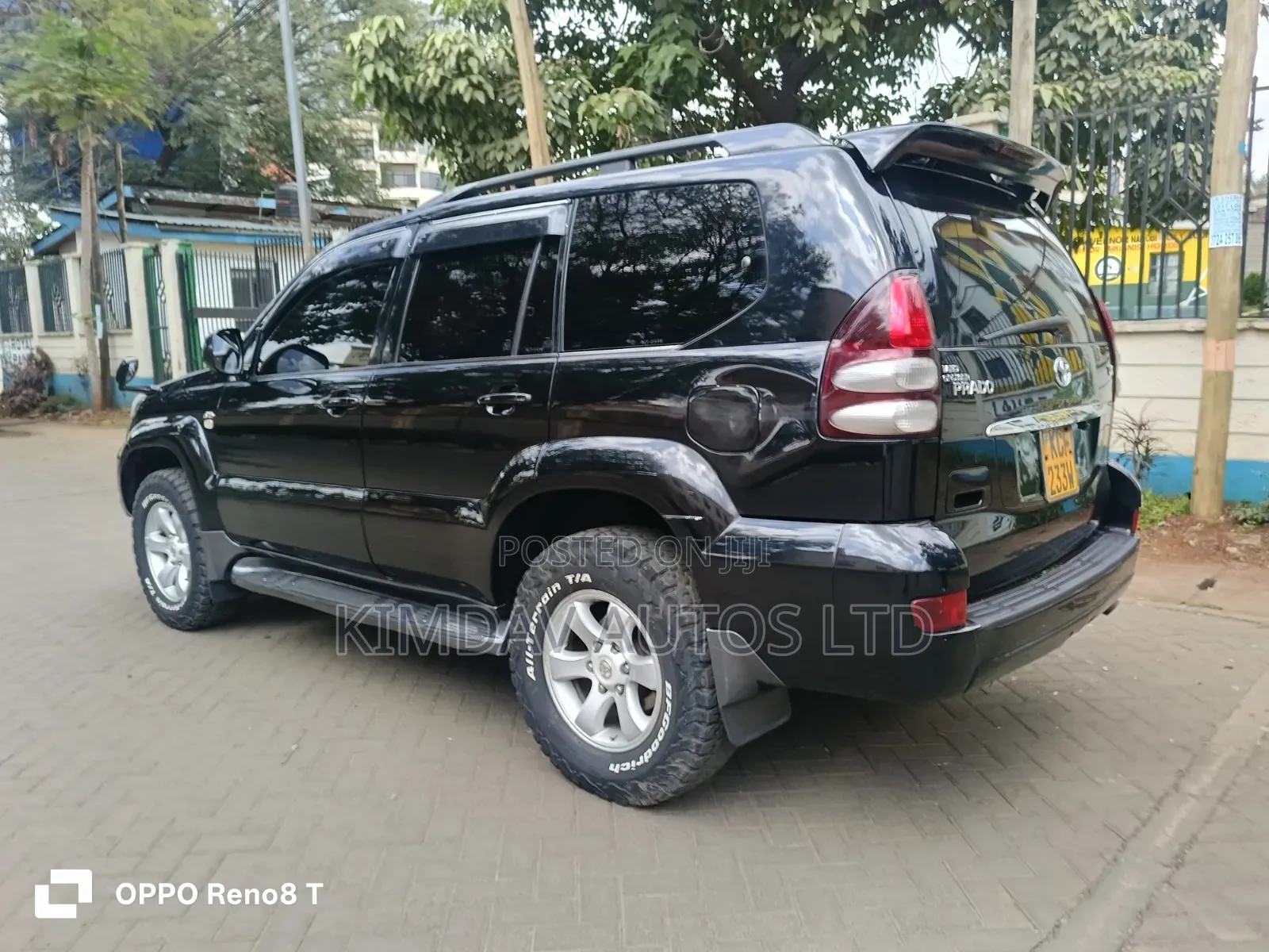 Toyota Land Cruiser Prado 2008 Black