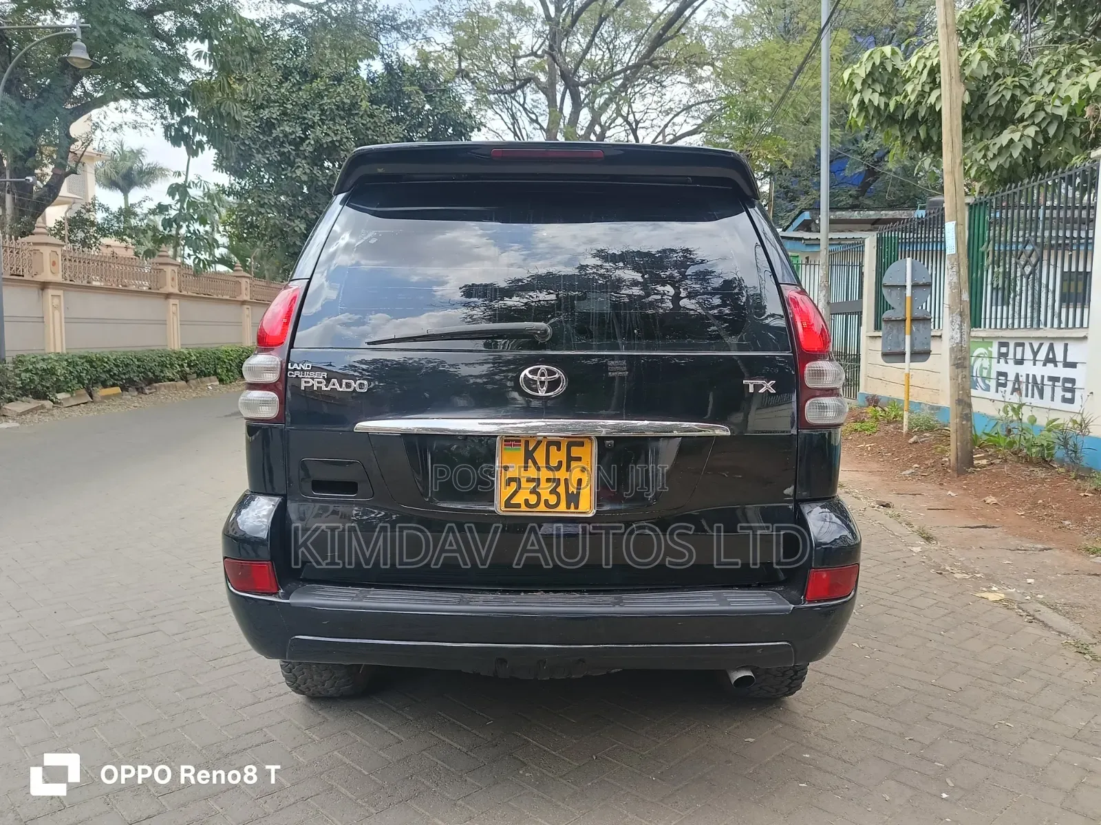 Toyota Land Cruiser Prado 2008 Black