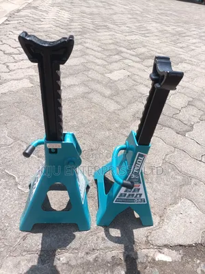 Total 3 Ton Adjustable Jack Stand (Pair) Heavy Duty Axle Stands
