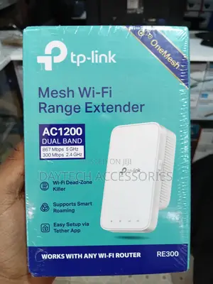 Tp-Link Ac1200 Wifi Extender (Re300) - White