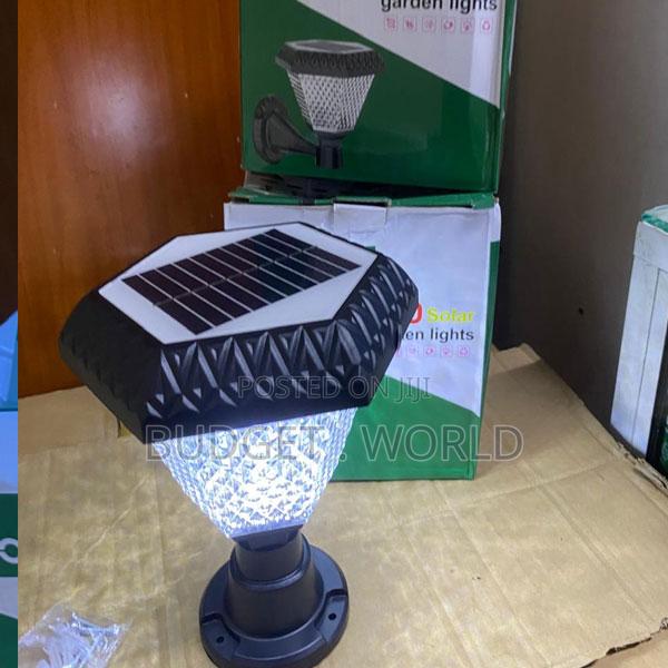 Waterproof Solar Garden Light – RGB Color Changing Fence Fixture - main view
