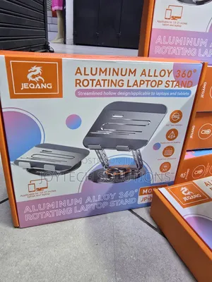 Sturdy Aluminum Alloy 360° Rotating Laptop Stand Jeqang Jp-H632