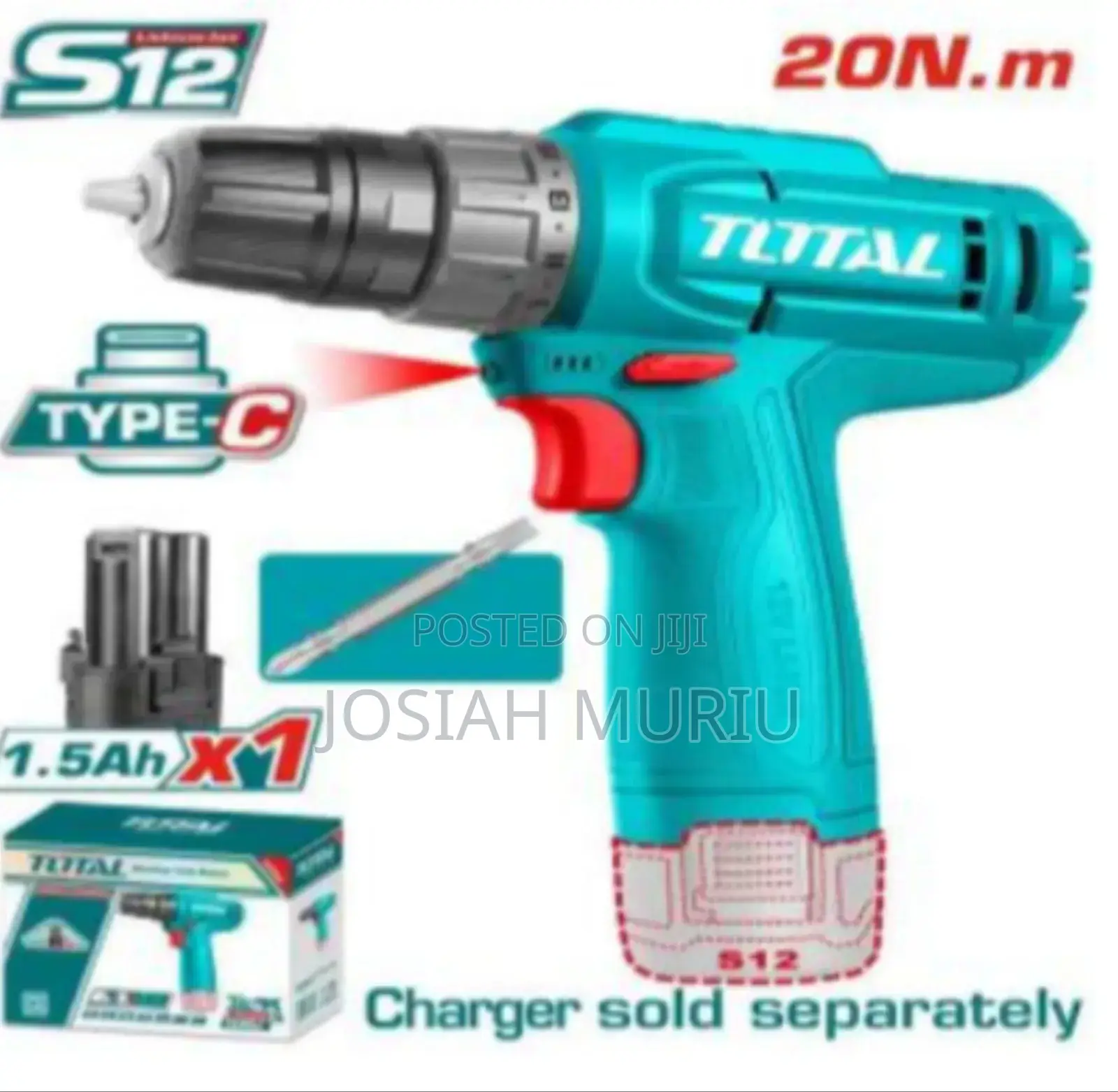 Total Cordless Drill