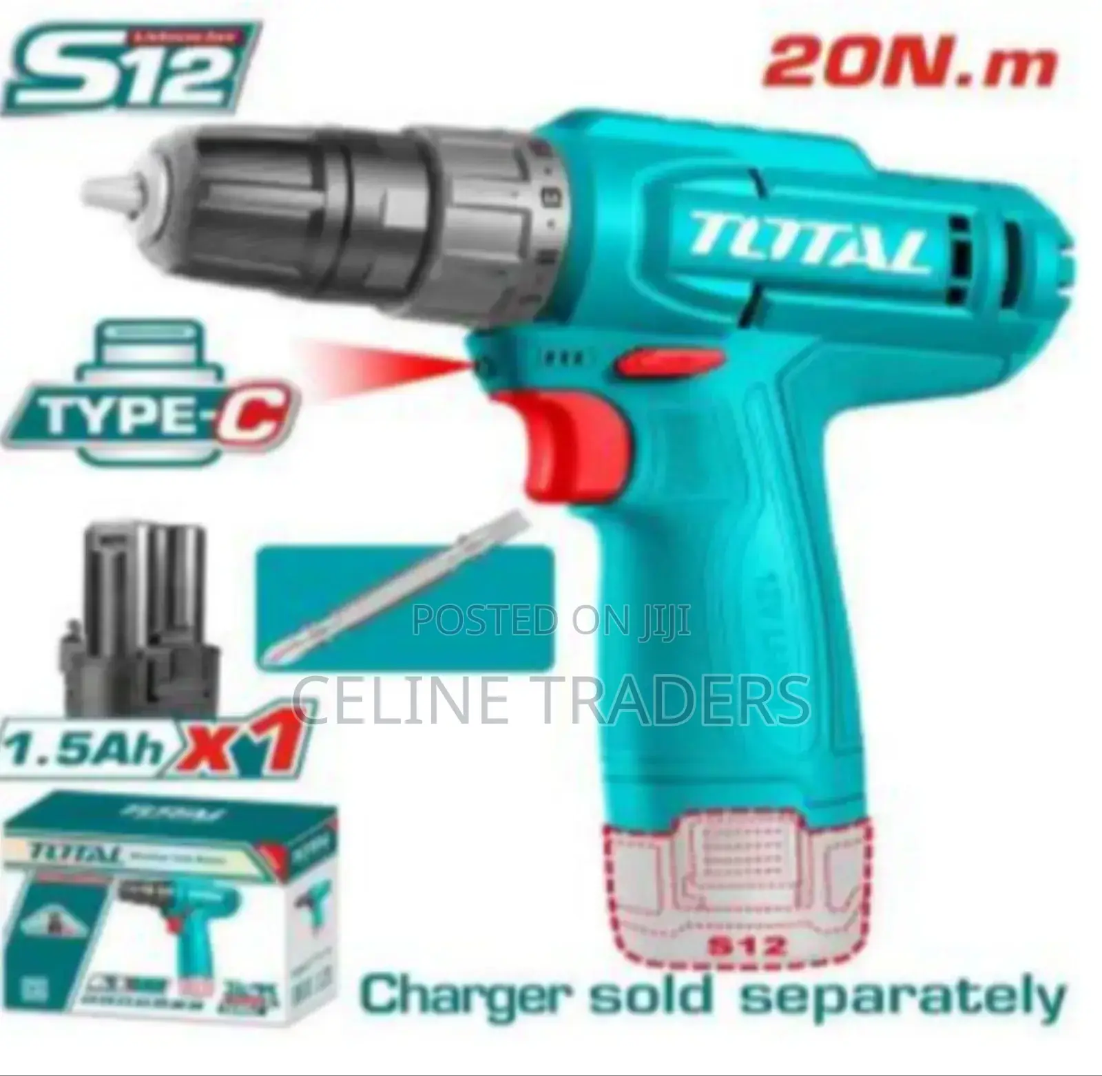 Total Cordless Drill