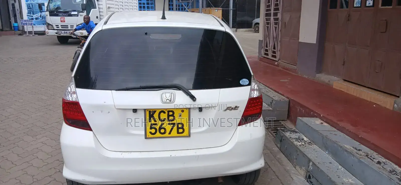 Honda Fit 2007 White